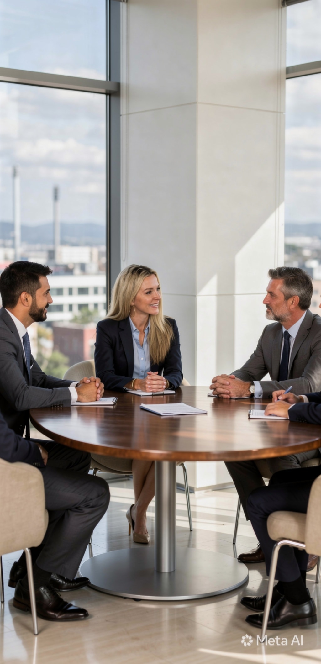 Mary Elizabeth Dorsett in a business strategy session